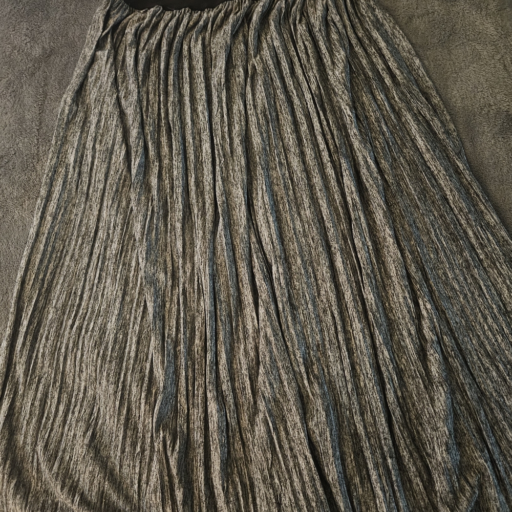 Metro Wear Charcoal Maxi Skirt